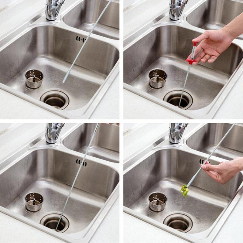 (🔥SUMMER HOT SALE - 50% OFF) Kitchen Sink Sewer Cleaning Hook🔥BUY 2 GET 1 FREE