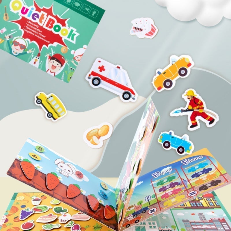 🌲Christmas Hot Sale 49% OFF🔥Early Education Enlightenment Quiet Sticker Toy