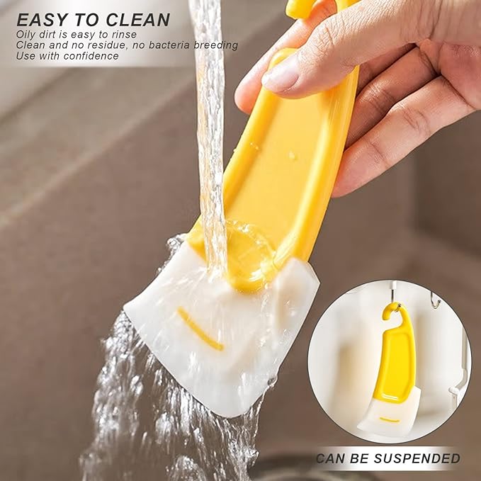 Non-Stick Silicone Kitchen Scraper
