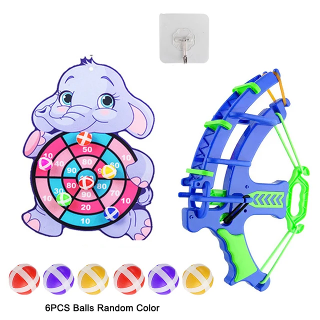 Child Educational Games Dart Board Baby Toy Stickey Ball Dart Indoor Sports Child Montessori Games for Children 3 to 7 Years