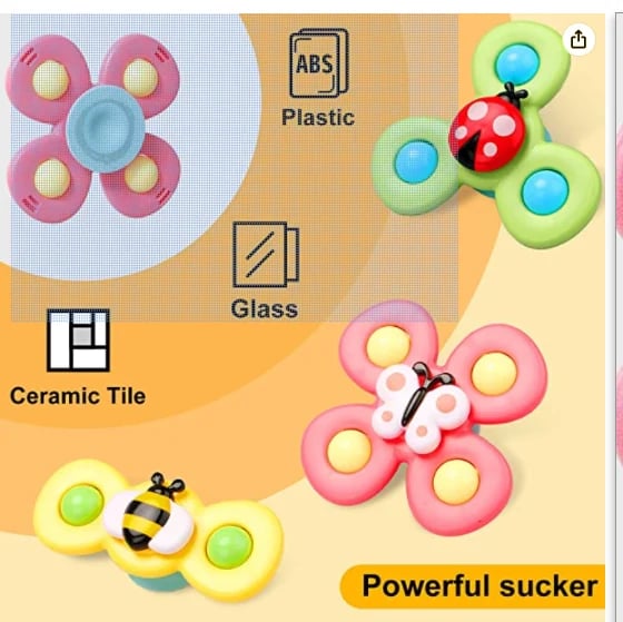 🔥Suction cup spinner toys