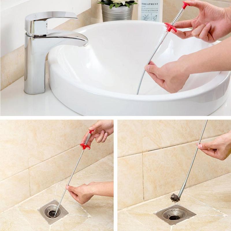 (🔥SUMMER HOT SALE - 50% OFF) Kitchen Sink Sewer Cleaning Hook🔥BUY 2 GET 1 FREE