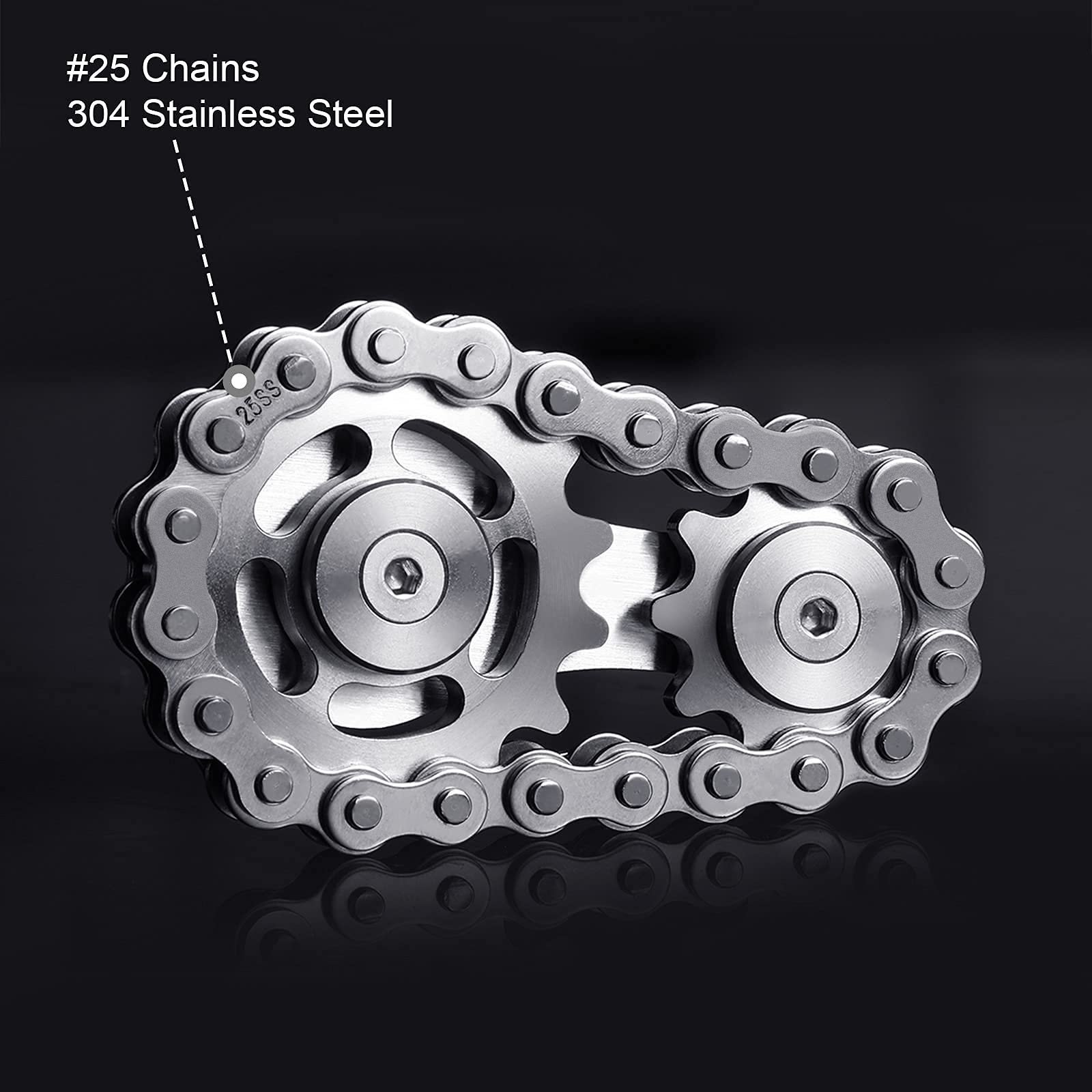 💥LAST DAY 49%OFF - Sprockets Bicycle Chain Fidget Spinner Toys