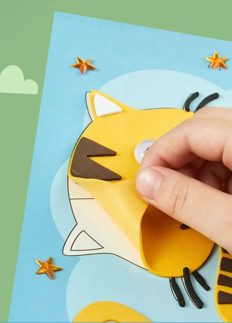 🔥LAST DAY 49% OFF-Cartoon EVA Sticker Toys - BUY 2 FREE SHIPPING