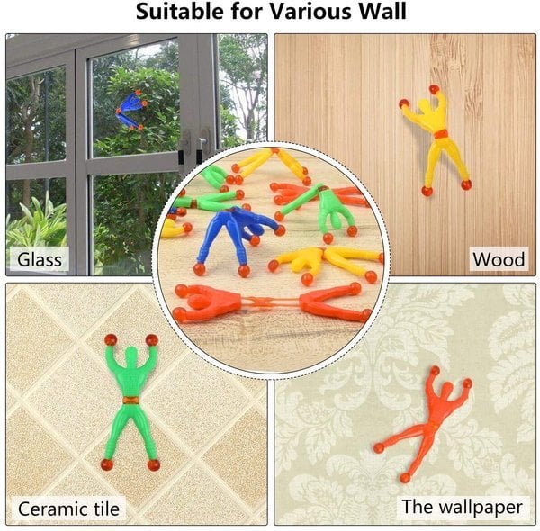 WALL CLIMBING TOY (10PCS)