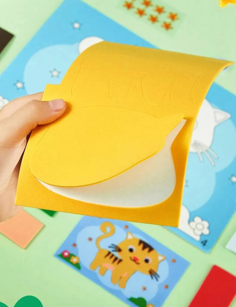 🔥LAST DAY 49% OFF-Cartoon EVA Sticker Toys - BUY 2 FREE SHIPPING