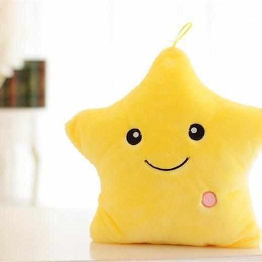 Glowing Star Pillow