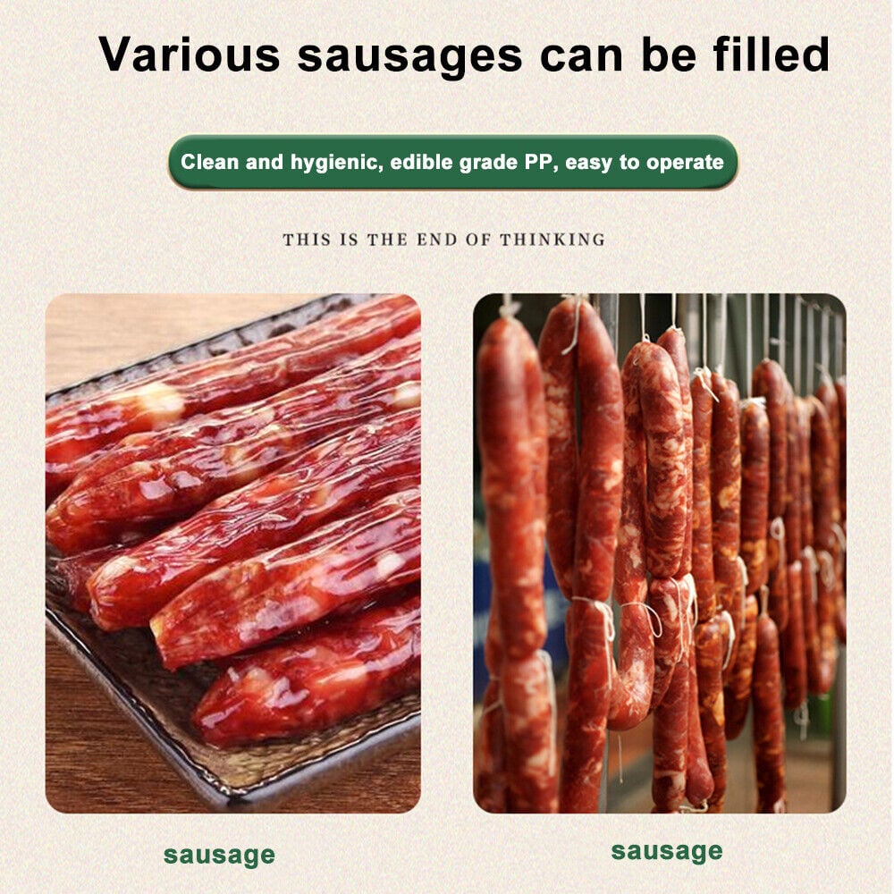 Manual Sausage Maker - Kitchen Meat Stuffing Tool