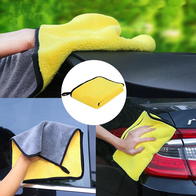 Car Microfiber Cleaner (Pack of 5)